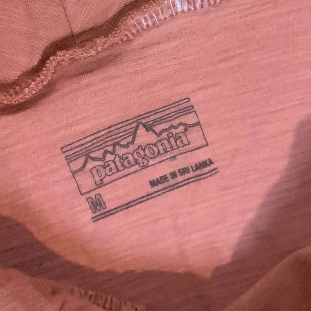 Patagonia Coral M Amber Dawn Dress Adventure Outdoor Sporty Active Athleisure - Picture 3 of 6